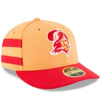 Men's Tampa Bay Buccaneers New Era Orange/Red 2018 NFL Sideline Home Historic Low Profile 59FIFTY Fitted Hat 3058509